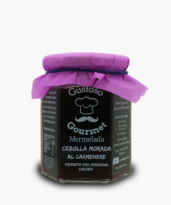 Gustoso Gourmet - Mermelada de Cebolla Morada al Carmenere