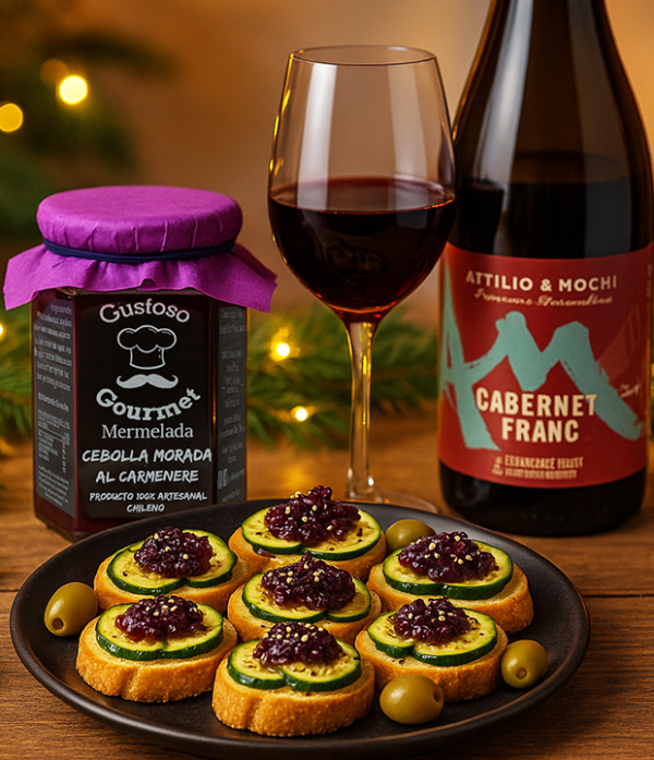 Gustoso Gourmet - Mermelada de Cebolla Morada al Carmenere