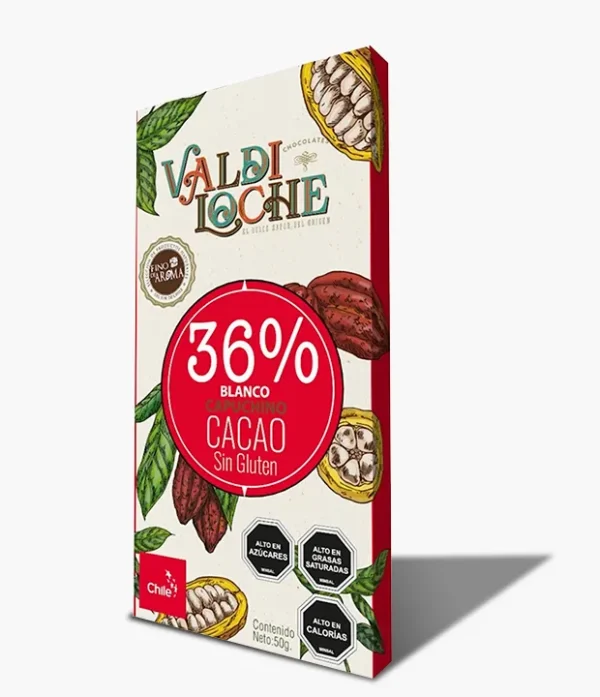 ValdiLoche - Barra Blanco Capuchino 36% Cacao