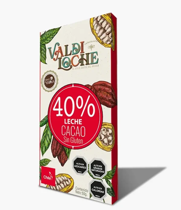 ValdiLoche - Barra Leche 40% Cacao
