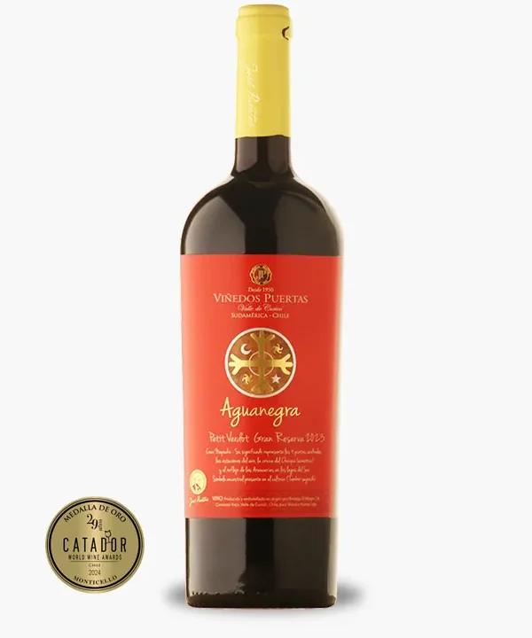 Puertas Aguanegra Gran Reserva Petit Verdot